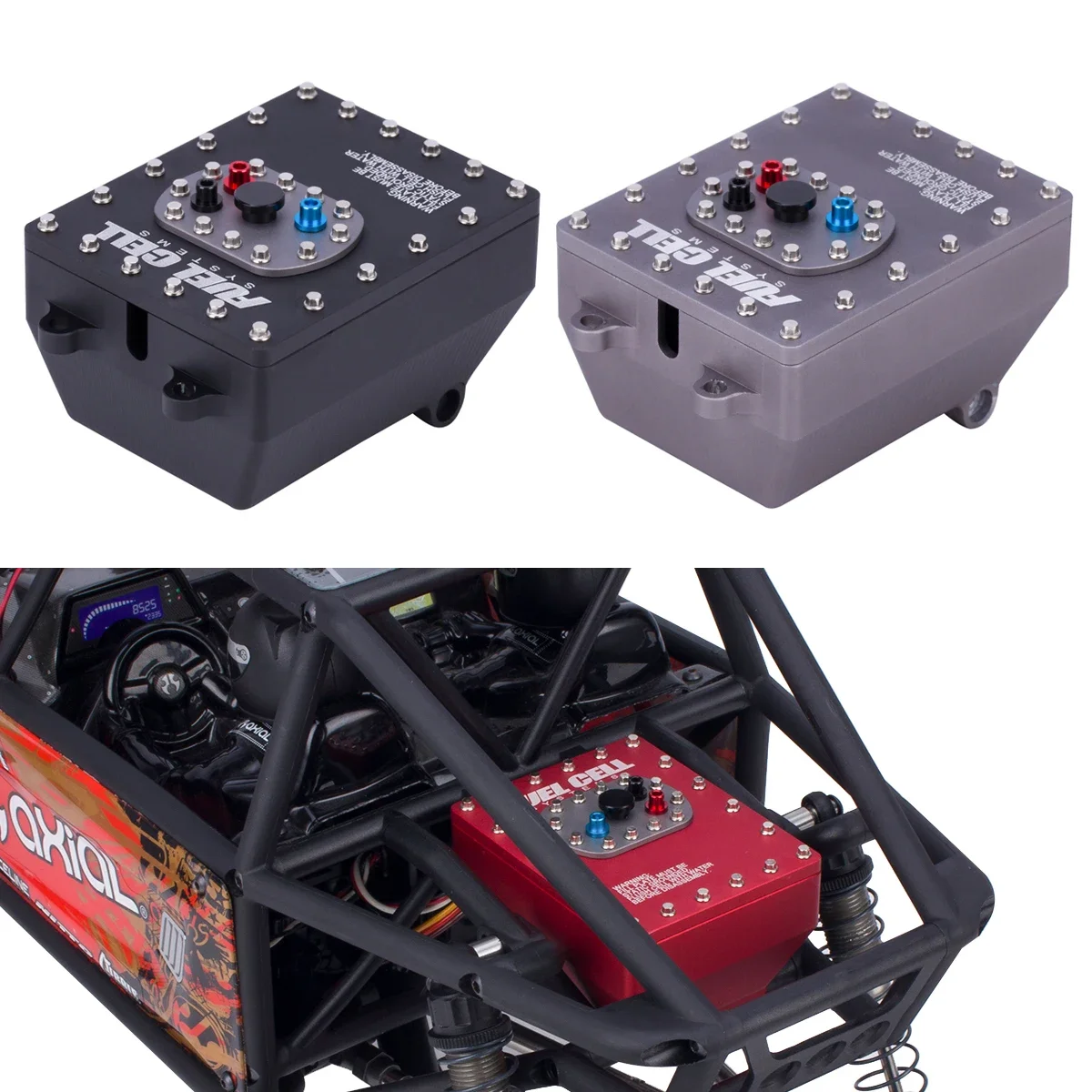 Rc Hobby Shops - 1Pcs Aluminum 1/10 Scale Fuel Cell