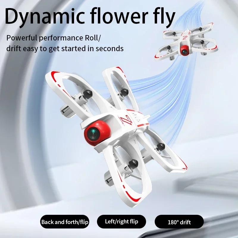Rc Hobby Grade Helicopter - CZ07 RC Quadcopter Drone: 4K Dual-Camera