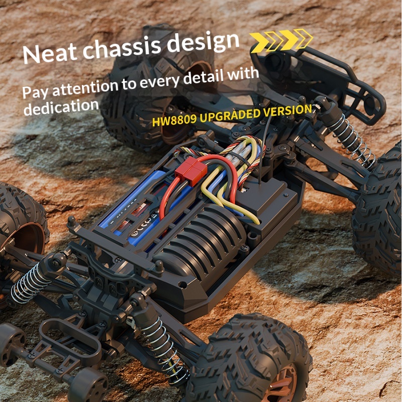 4WD Brushless RC Monster Truck - Rc Hobby Monster Truck ulasan dan harga