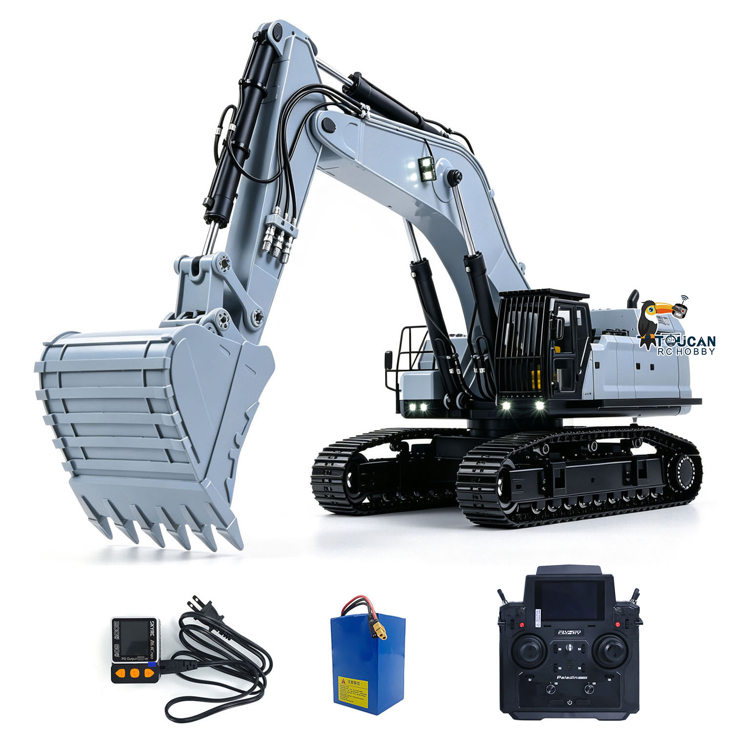 1/12395F RC Hydraulic Heavy Ex - Rc Hobby Excavator ulasan dan harga