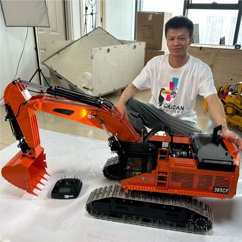 1/8 Metal Ripper of 385CF RC G - Rc Hobby Excavator ulasan dan harga