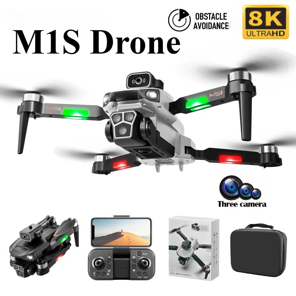 M1S Drone 8K Professional Trip - Rc Hobby China ulasan dan harga