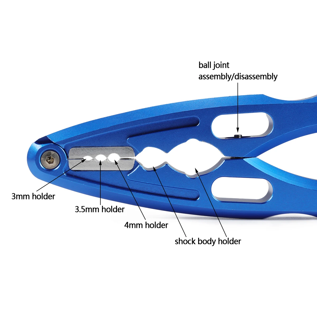 1Pcs Aluminum Pliers Ball Join - Shock Absorber Rc ulasan dan harga