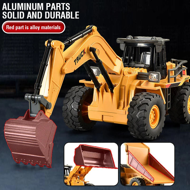 2.4G Alloy Remote Control Exca - Rc Hobby Excavator ulasan dan harga