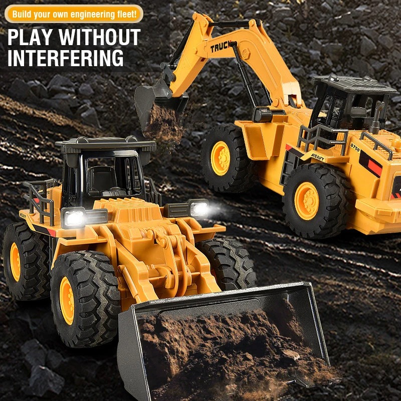 9CH Alloy RC Excavator Dump Tr - Rc Hobby Excavator ulasan dan harga