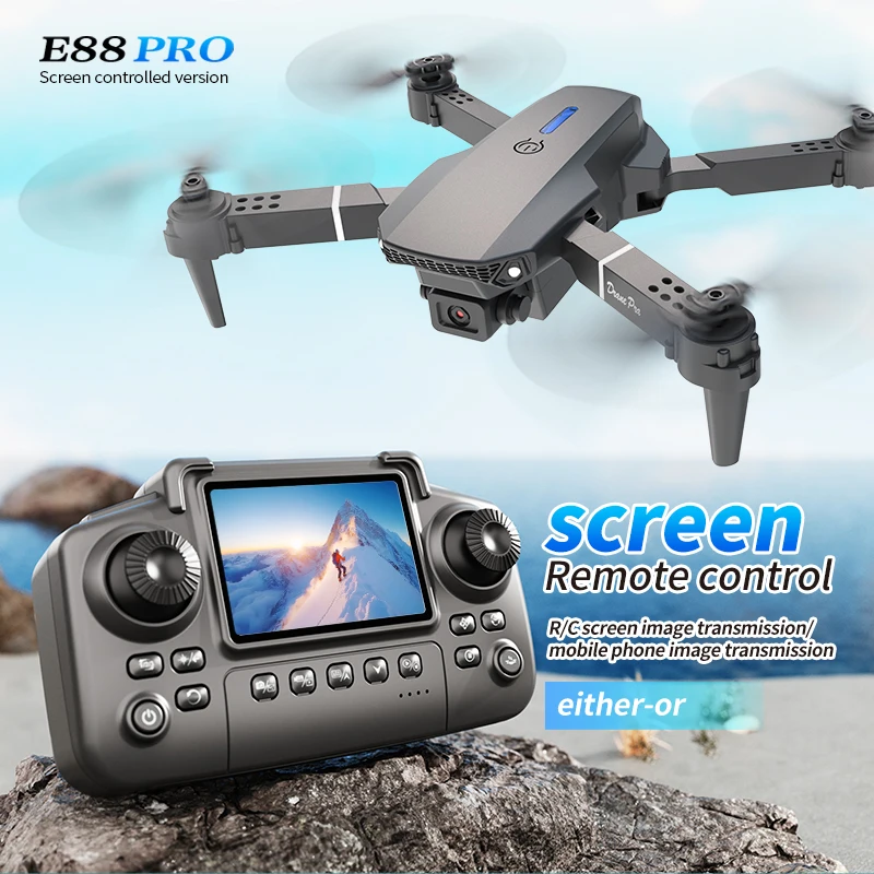 Professional E88 PRO Drone wit - Rc Hobby Grade Helicopter ulasan dan harga