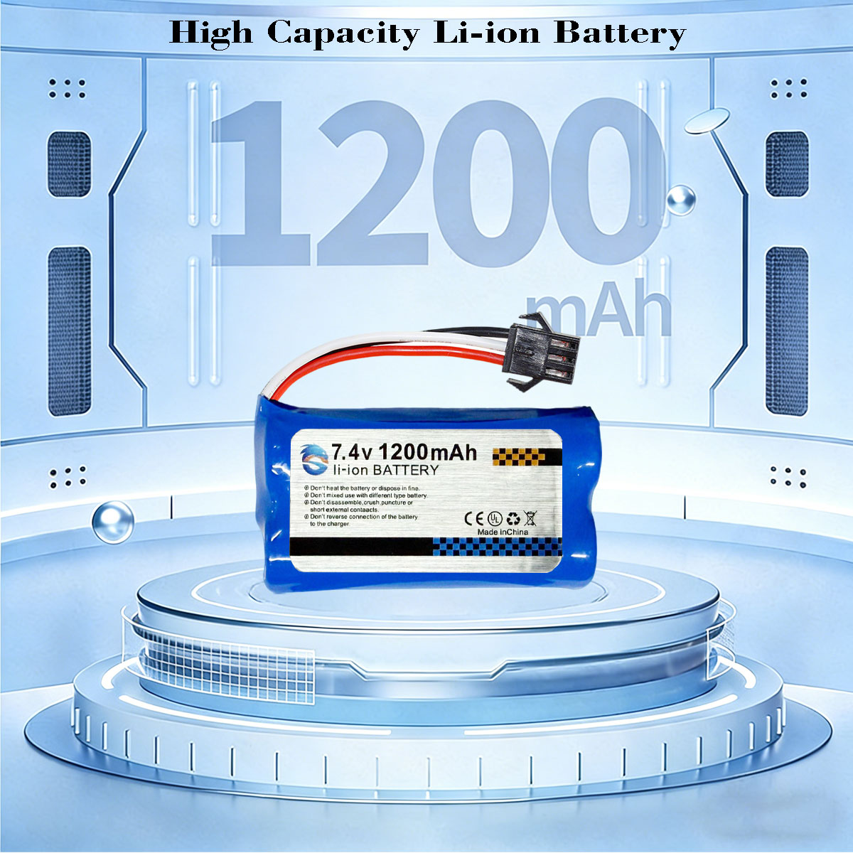 Skymaker 2S Li-Ion Battery 7.4 - Rc Hobby Room ulasan dan harga