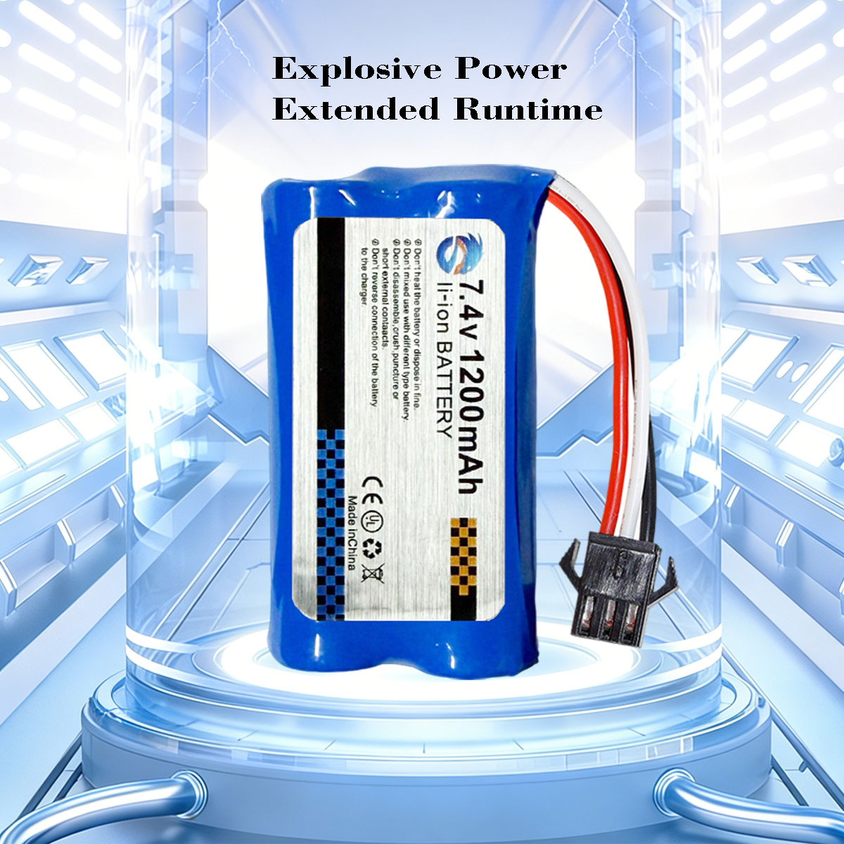 Skymaker 2S Li-Ion Battery 7.4 - Rc Hobby Room ulasan dan harga