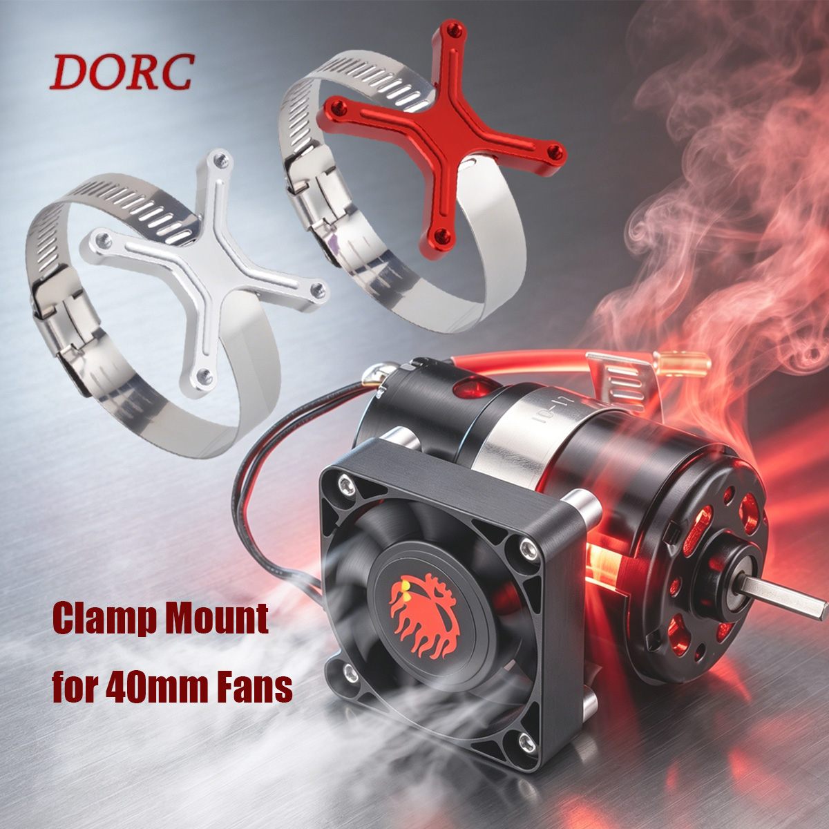 Universal Adjustable Fan Mount - Rc Hobby Wing ulasan dan harga