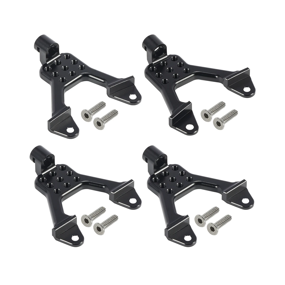 4Pcs Aluminum Front Rear Shock - Shock Absorber Rc ulasan dan harga