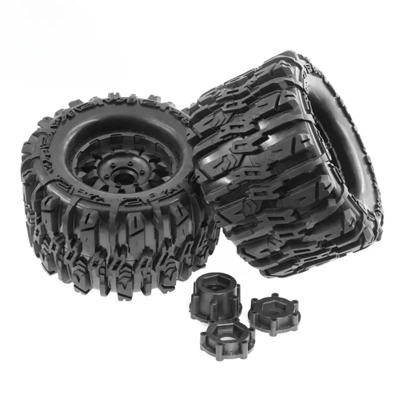 4PCS 1/8 Wheels Tires 170mm  T - Rc Truck Monster ulasan dan harga