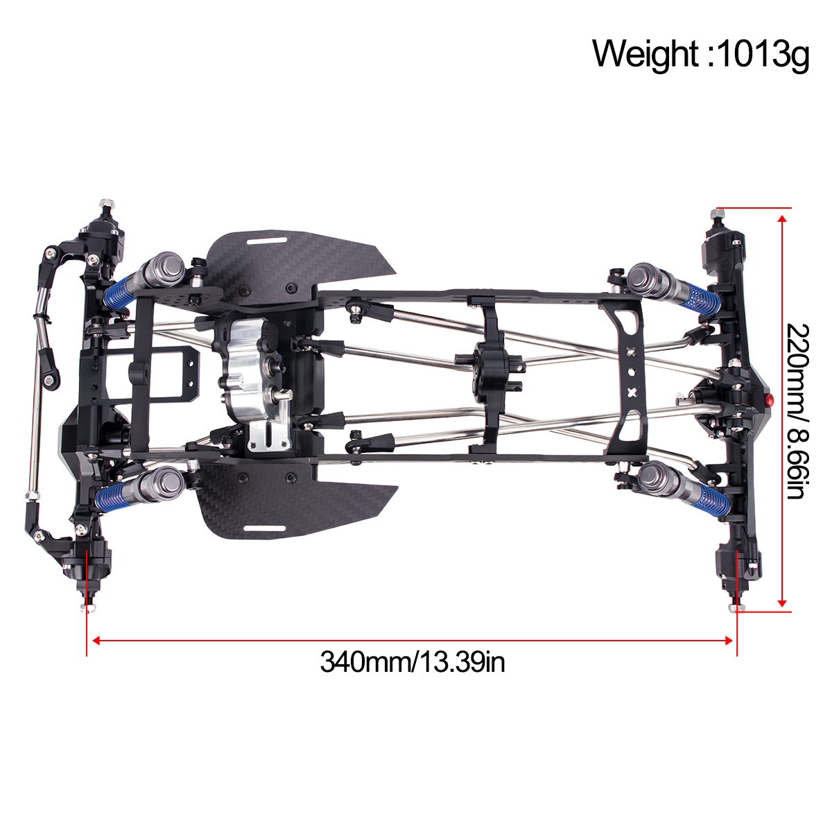 High Clearance Carbon Fiber LC - Shock Absorber Rc ulasan dan harga