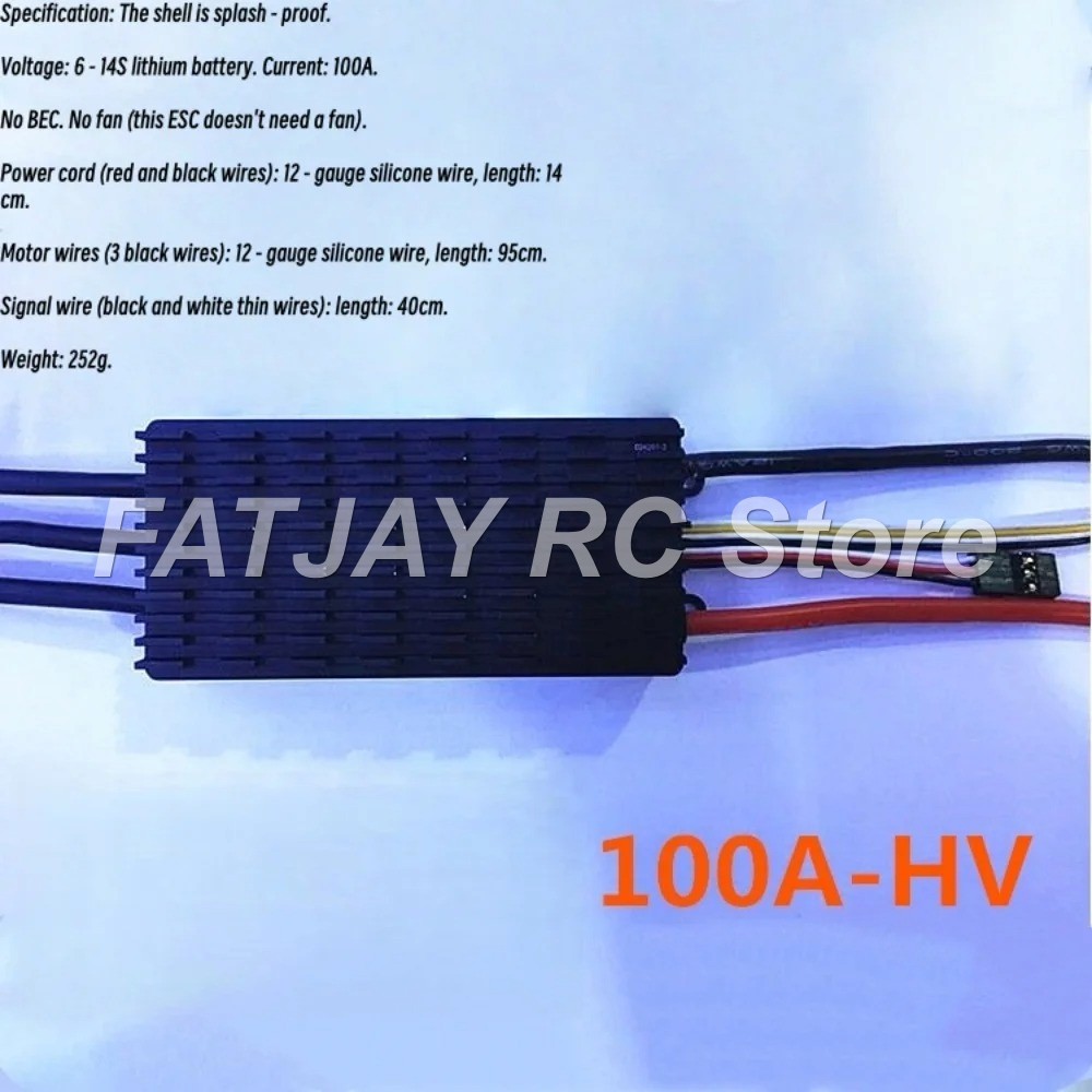 Hobbywing FATJAY XRotor-100A-H - Rc Hobby Wing ulasan dan harga