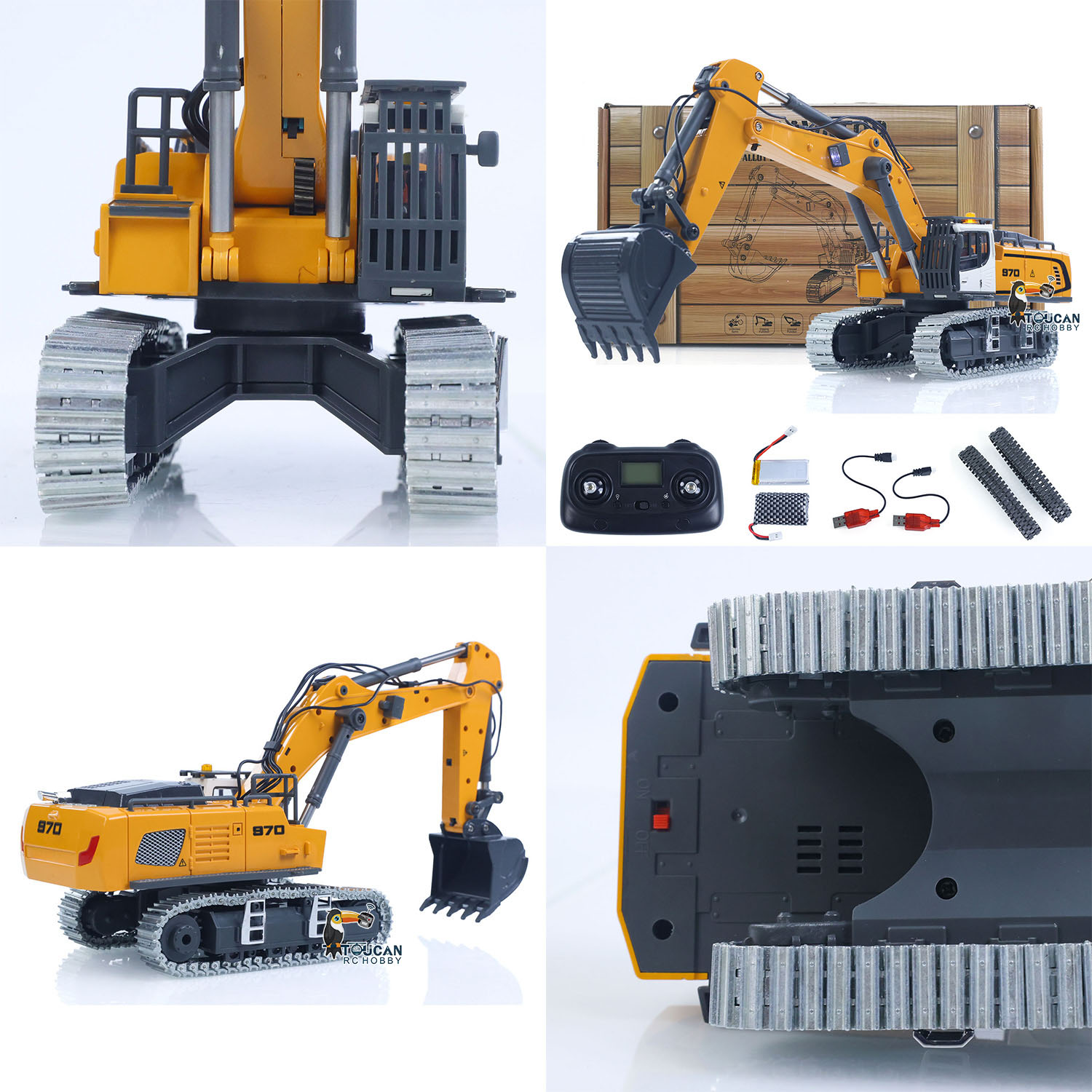 Gift Mini 1/50 RTR 970 RC Exca - Rc Hobby Excavator ulasan dan harga