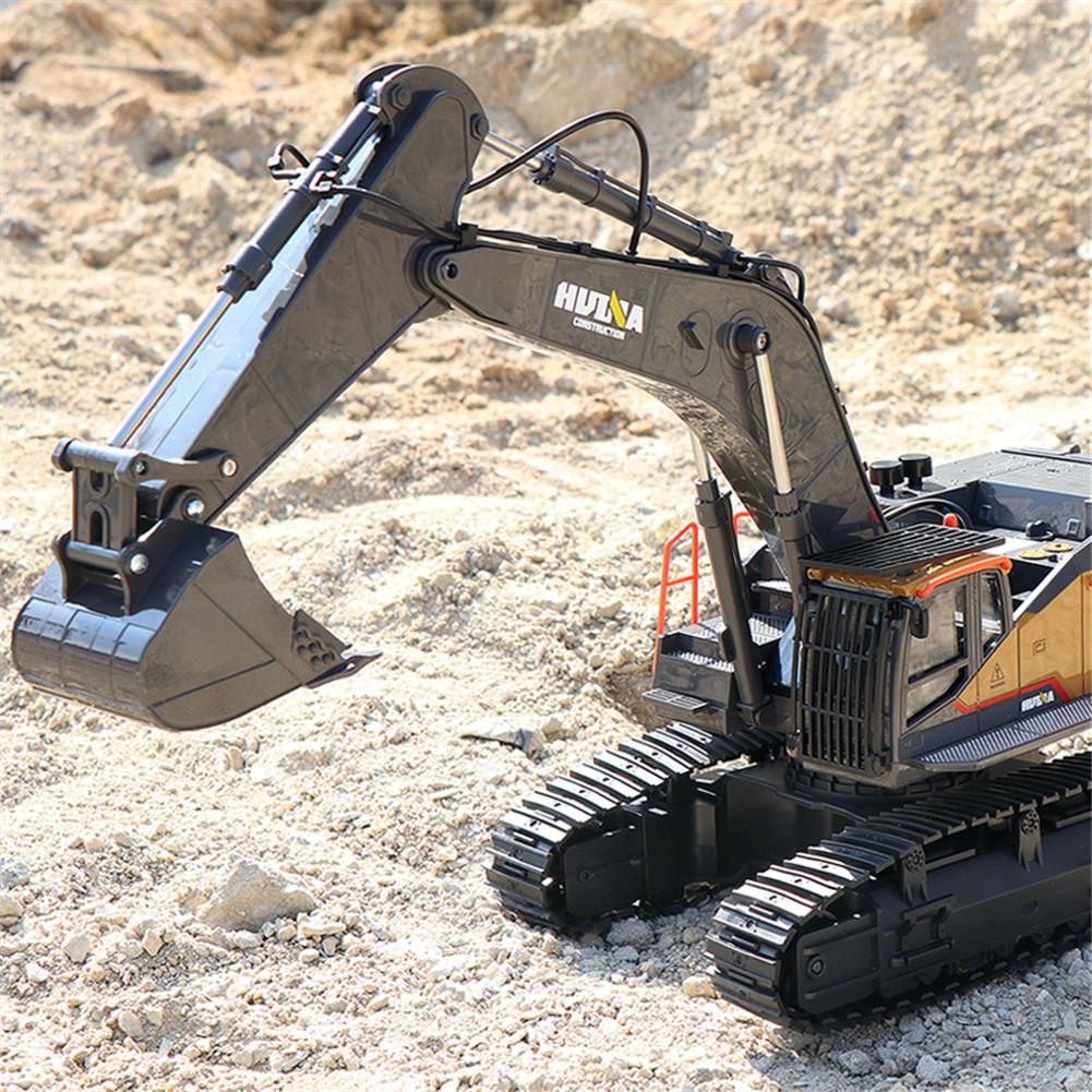HUINA 592 1:14 Big Remote Cont - Rc Hobby Excavator ulasan dan harga