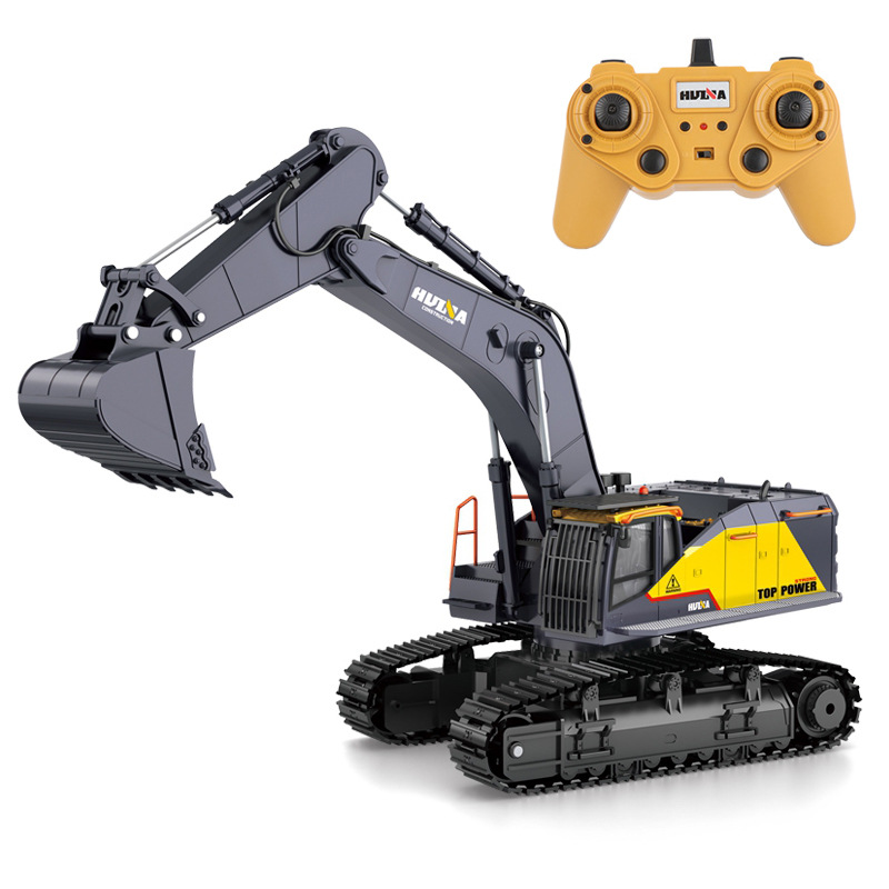 HUINA 592 1:14 Big Remote Cont - Rc Hobby Excavator ulasan dan harga