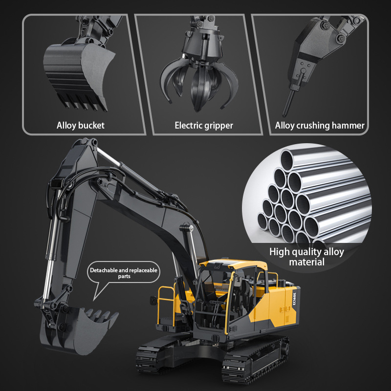 Double E E598  EC160E 1:16 E59 - Rc Hobby Excavator ulasan dan harga