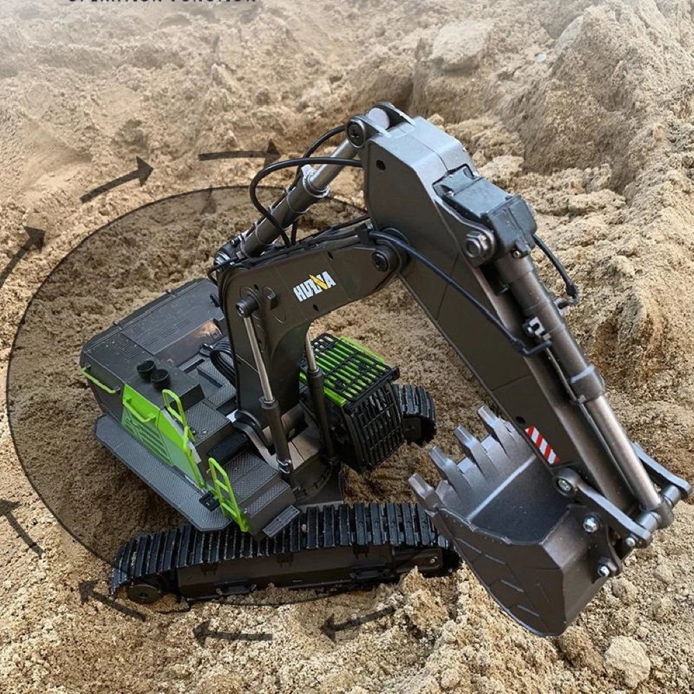 HUINA 1593 1/14 RC Excavator T - Rc Hobby Excavator ulasan dan harga