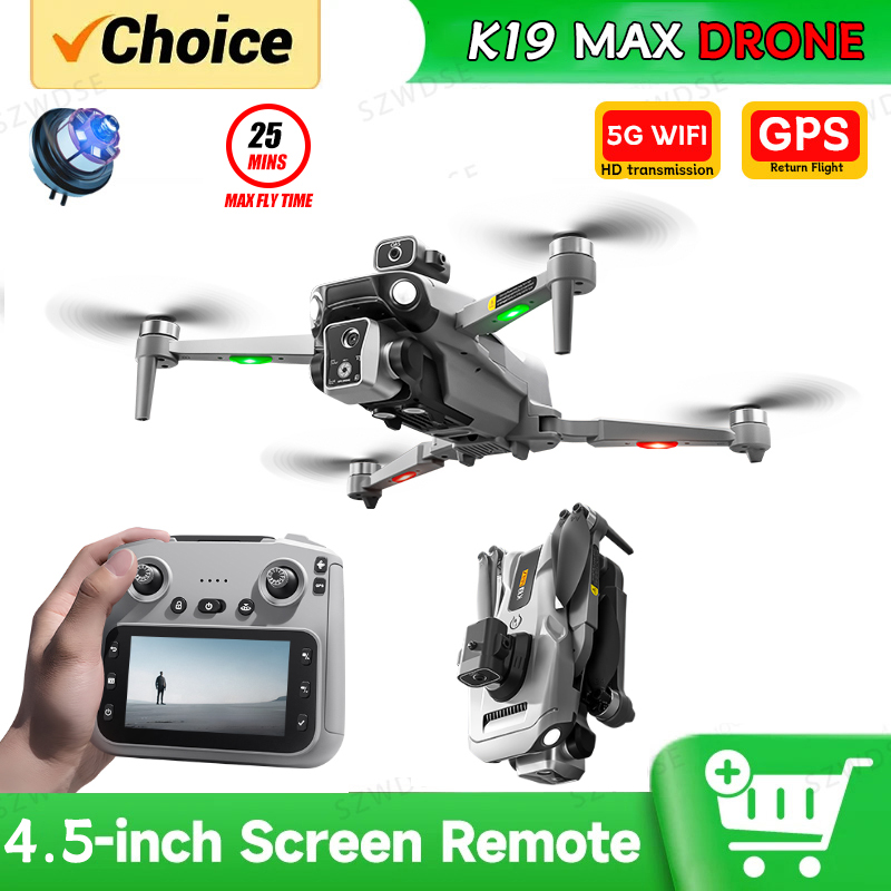 2026 K19 MAX GPS Drone Cam Fis - Rc Hobby China ulasan dan harga