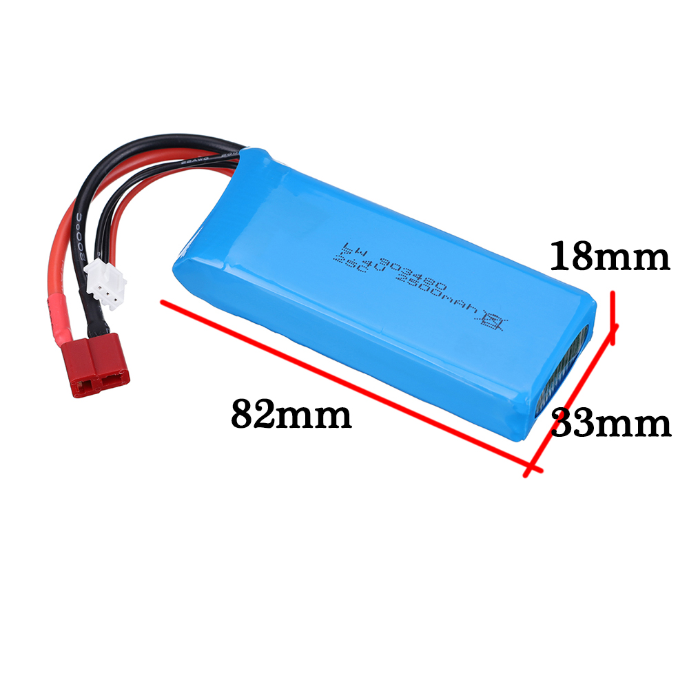 2s 7.4V 2500mAh Lipo Battery C - Rc Hobby Room ulasan dan harga