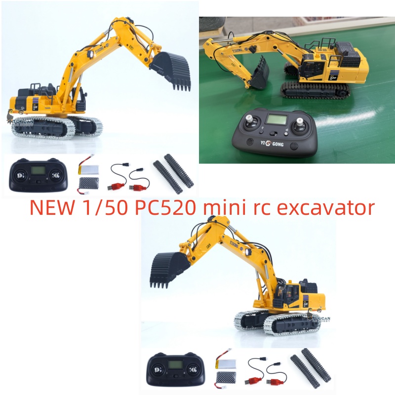 1/50 Mini RC Digger PC520 Elec - Rc Hobby Excavator ulasan dan harga