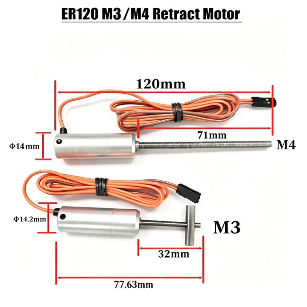 Full Metal Electric Retract Mo - Jp Hobby-Rc ulasan dan harga