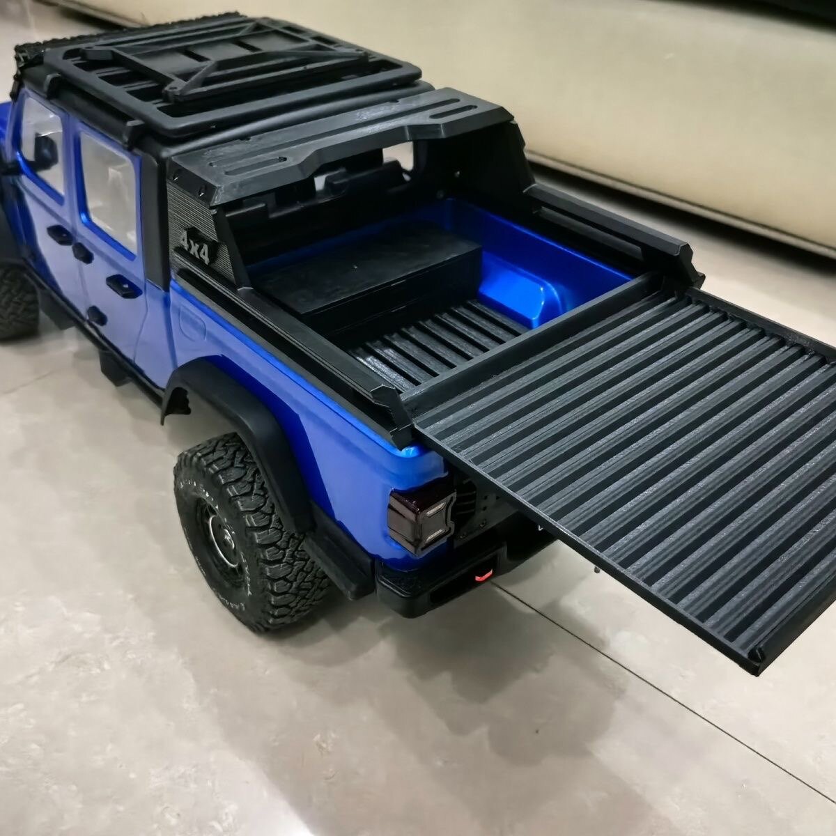 RC Retractable Rear Bed For RL - Rc Hobby Factory ulasan dan harga