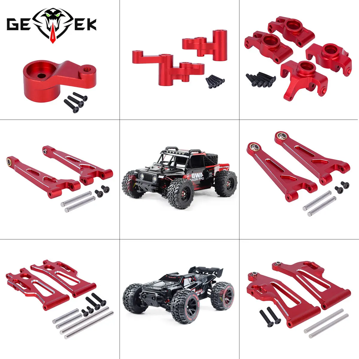 CNC Aluminum Steering Cup Fron - Rc Truck Monster ulasan dan harga