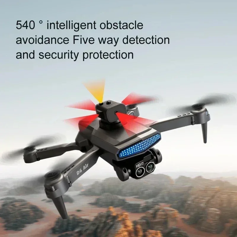 Mini Drone D6 8k Profesional H - Rc Hobby China ulasan dan harga