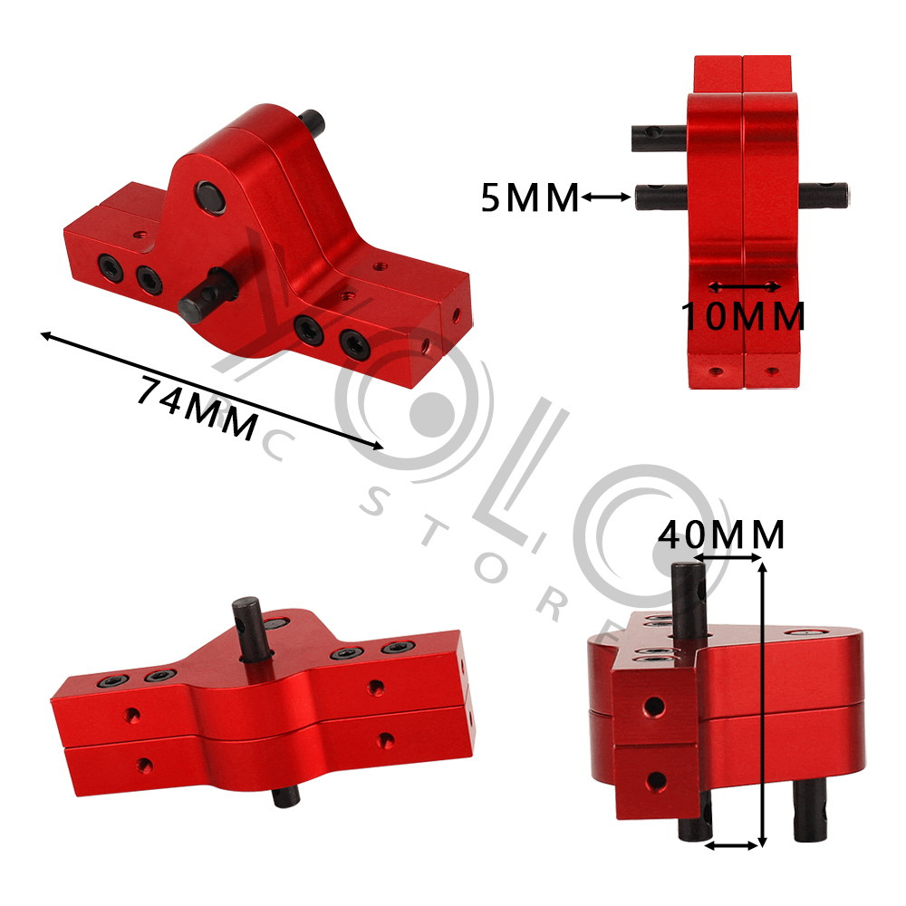 Aluminum 1pc D90 Transfer Case - Rc Hobby Factory ulasan dan harga