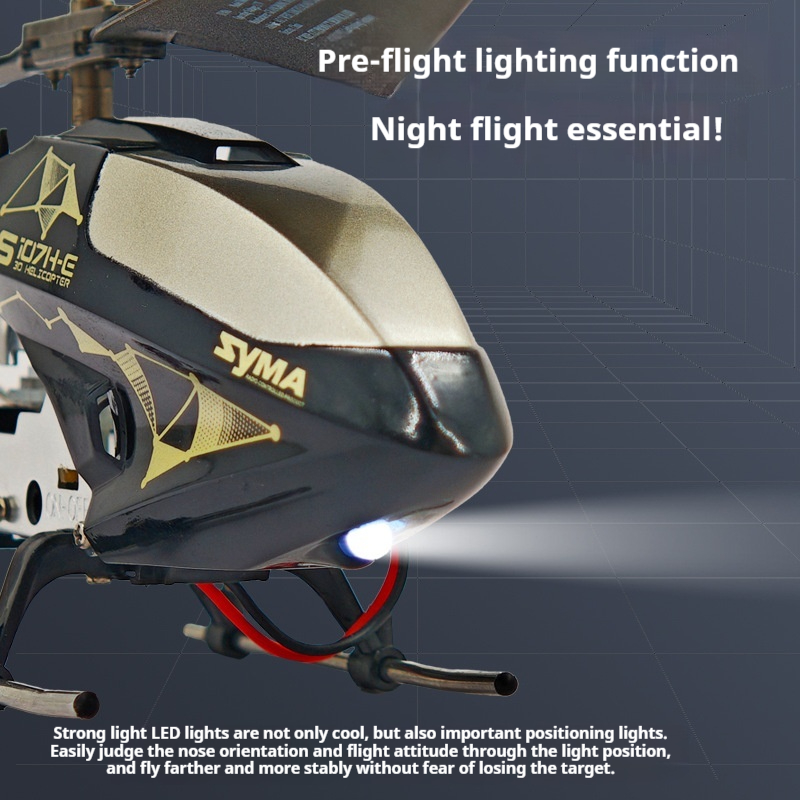 Syma Rc Helicopter S107H E 3.5 - Rc Hobby Grade Helicopter ulasan dan harga