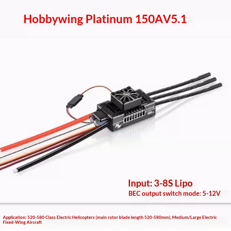 Hobbywing Platinum 80a V5,120a - Rc Hobby Wing ulasan dan harga