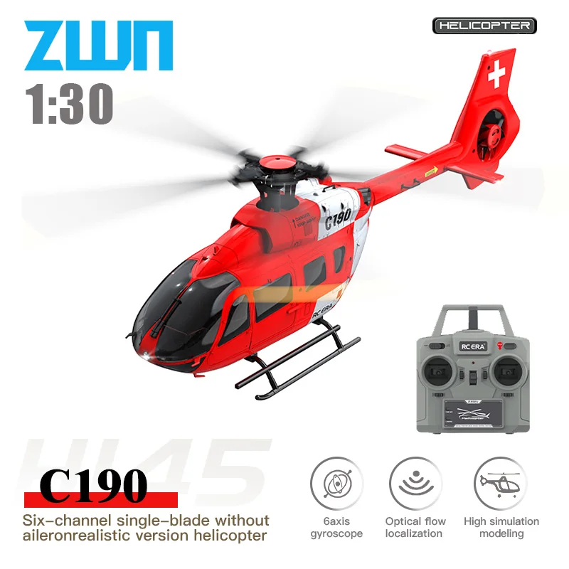 C190 RC Helicopter 2.4G 6-Aixs - Rc Hobby Grade Helicopter ulasan dan harga