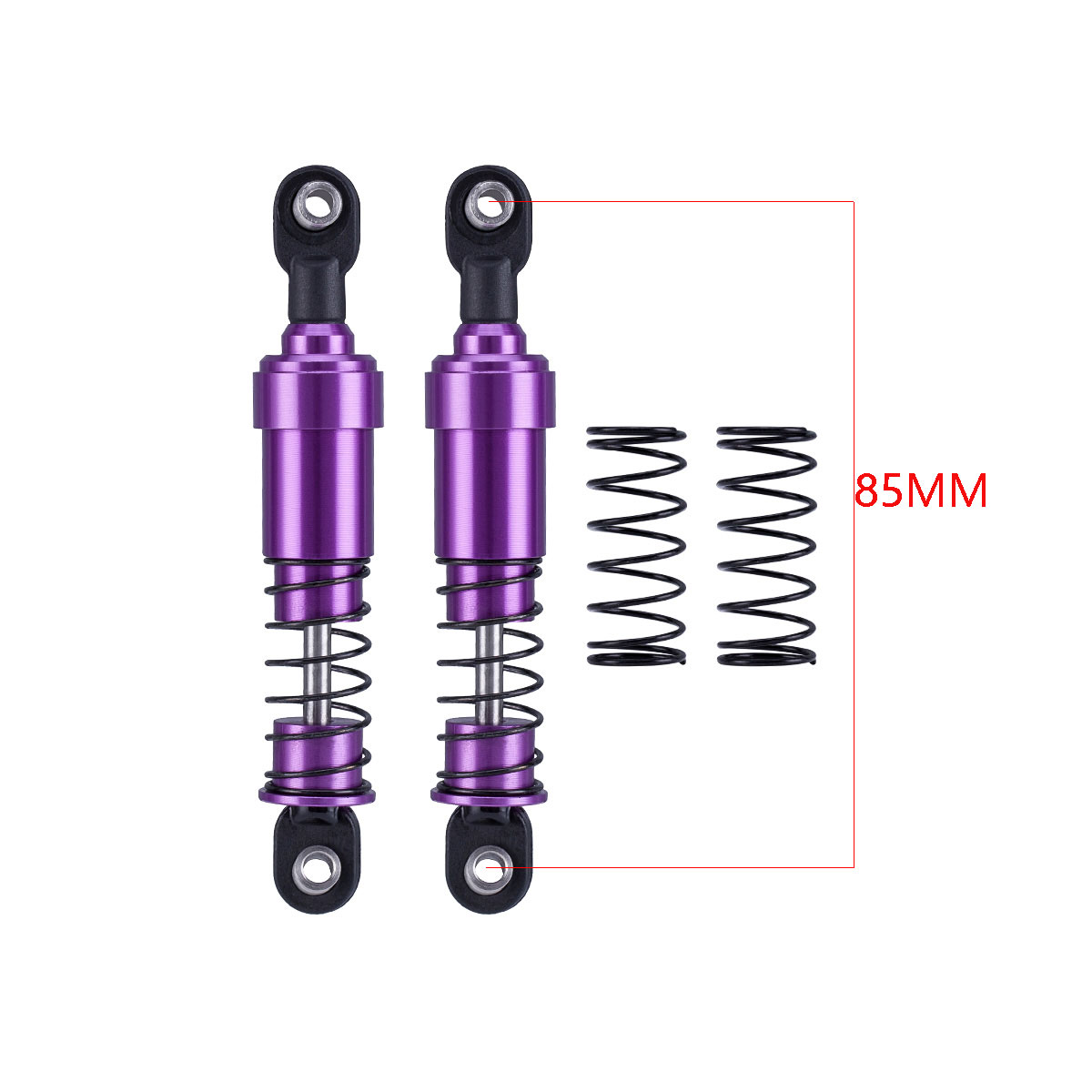75mm-115mm Big Bore Shocks wit - Shock Absorber Rc ulasan dan harga