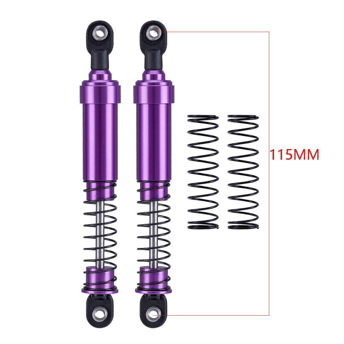 75mm-115mm Big Bore Shocks wit - Shock Absorber Rc ulasan dan harga