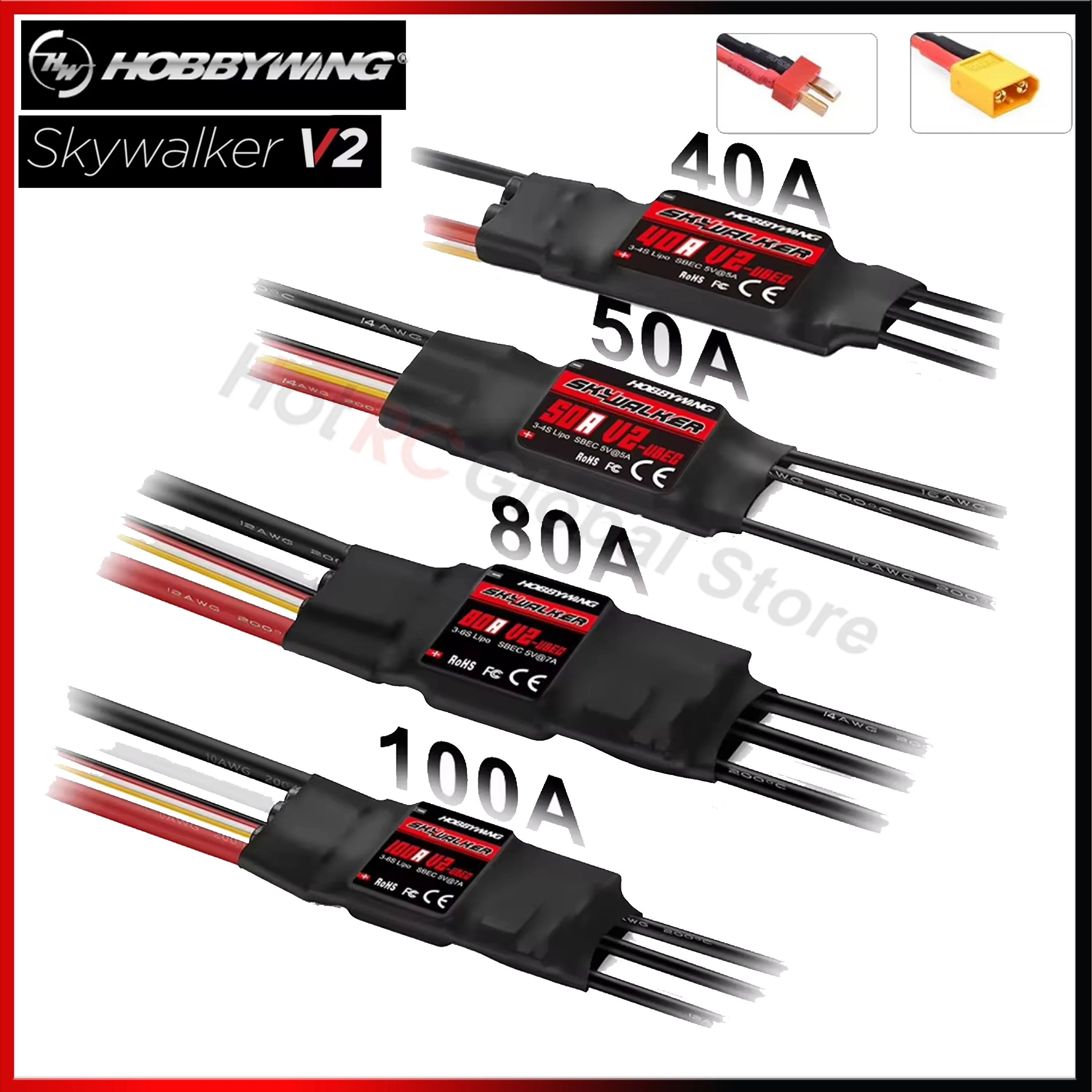 HOBBYWING Skywalker V2 Series  - Rc Hobby Wing ulasan dan harga
