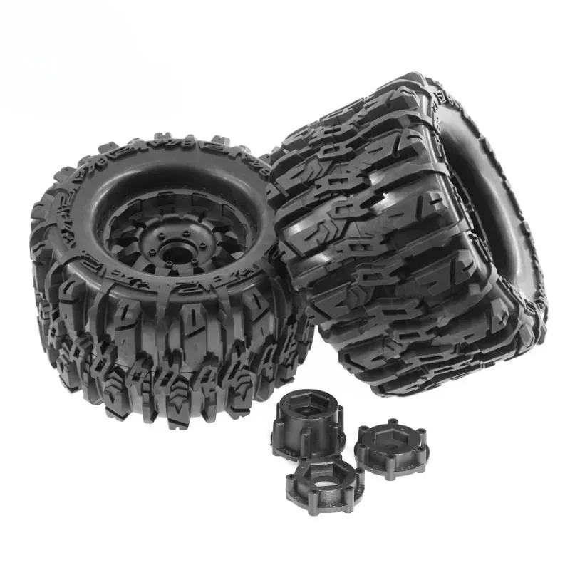 4PCS 1/8 Wheels Tires 170mm  T - Rc Truck Monster ulasan dan harga