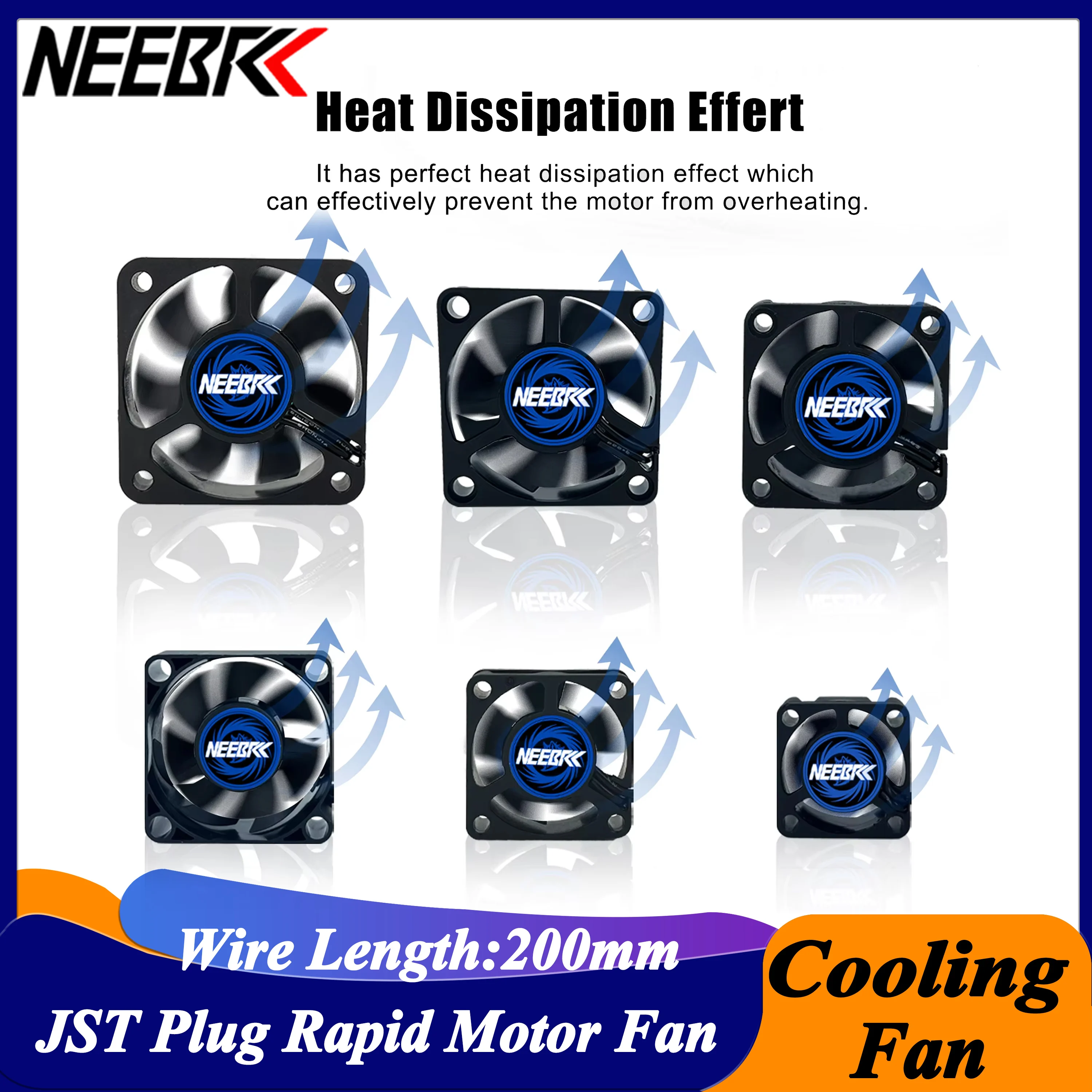 NEEBRC Cooling Fan Heatsink 25 - Brushless Motor 3650 ulasan dan harga