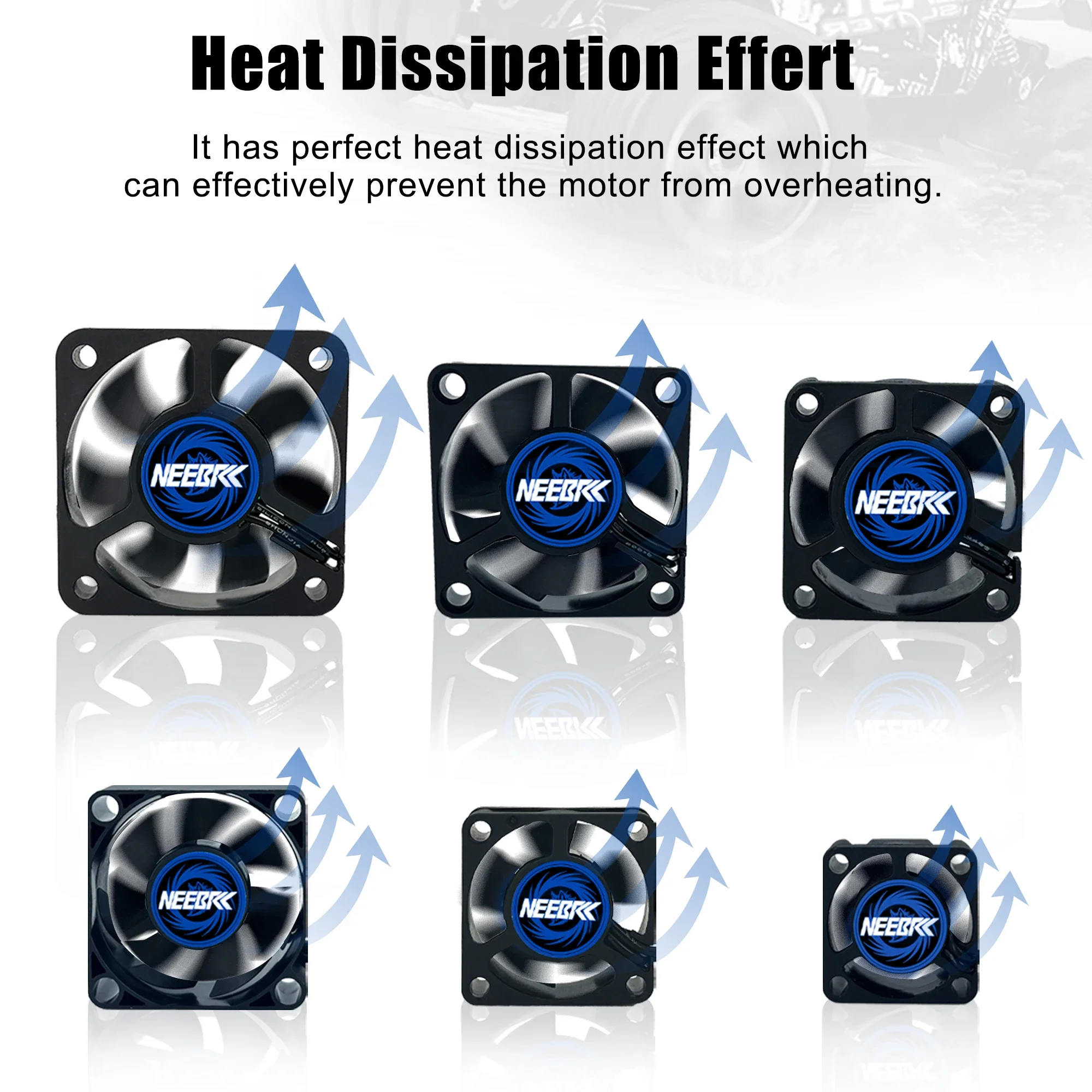 NEEBRC Cooling Fan Heatsink 25 - Brushless Motor 3650 ulasan dan harga