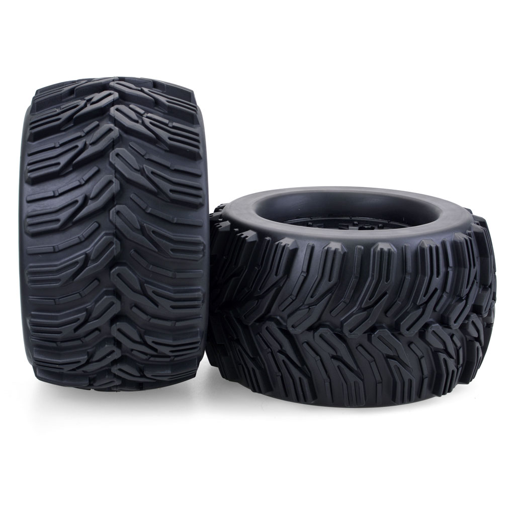 4PCS 1/8 Wheels Tires 170mm 16 - Rc Truck Monster ulasan dan harga