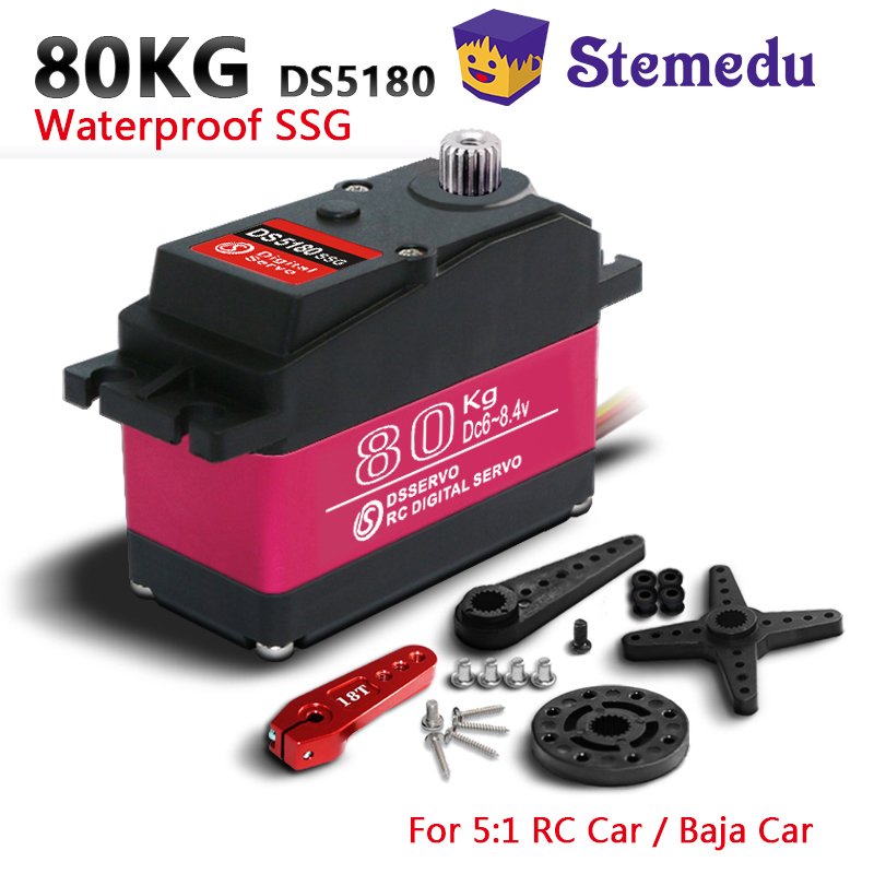 Dsservo Waterproof DS5180 80KG - Rc Hobby Shops ulasan dan harga