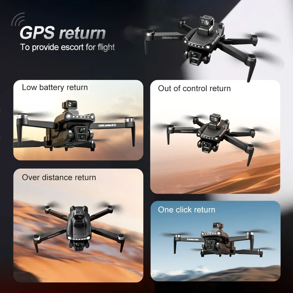 Lenovo V198GPS 4K Drone Profes - Rc Hobby China ulasan dan harga