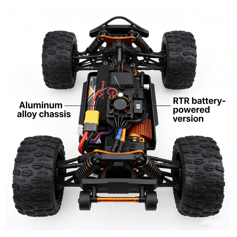 ZD Racing RC Monster Truck MT1 - Rc Hobby Monster Truck ulasan dan harga