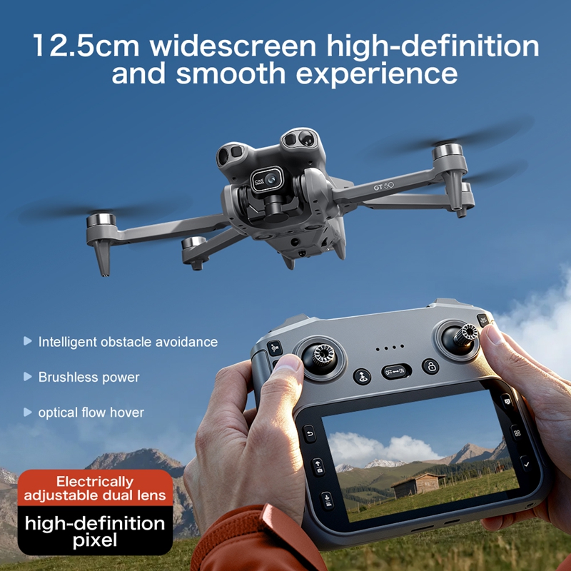 GT50 Mini Drone Dual Camera 8K - Rc Hobby China ulasan dan harga