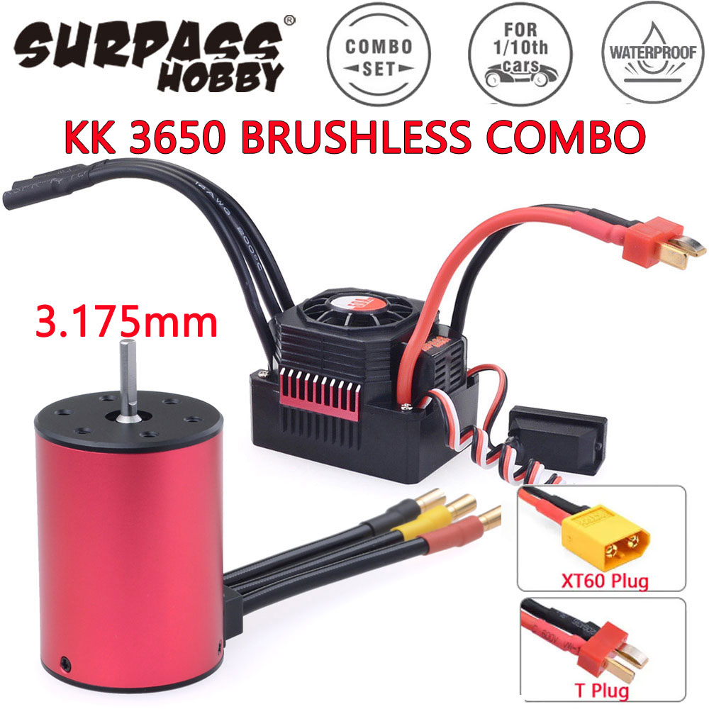 Surpass Hobby KK 3650 Combo Wa - Brushless Motor 3650 ulasan dan harga